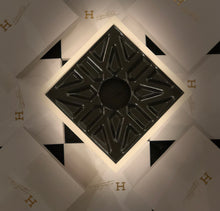 Load image into Gallery viewer, LUCERO BLACK - WHITE XII Cigar Ashtray