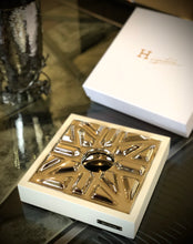 Load image into Gallery viewer, LUCERO NICKEL PLATED - WHITE XI Cigar Ashtray