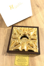 Load image into Gallery viewer, Dark Walnut Golden Star Cigar Ashtray